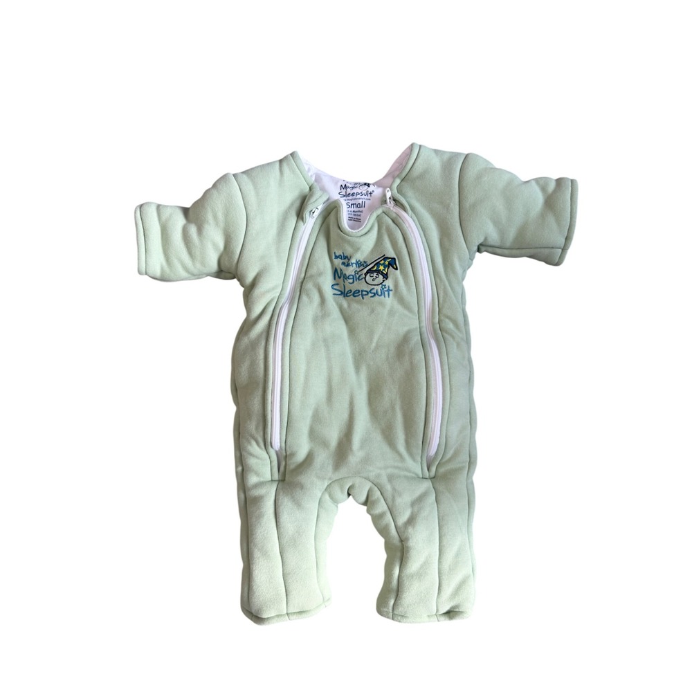 Magic Merlin's Magic Sleepsuit Sage Green‎ Small 3-6 Months 12-18 lbs